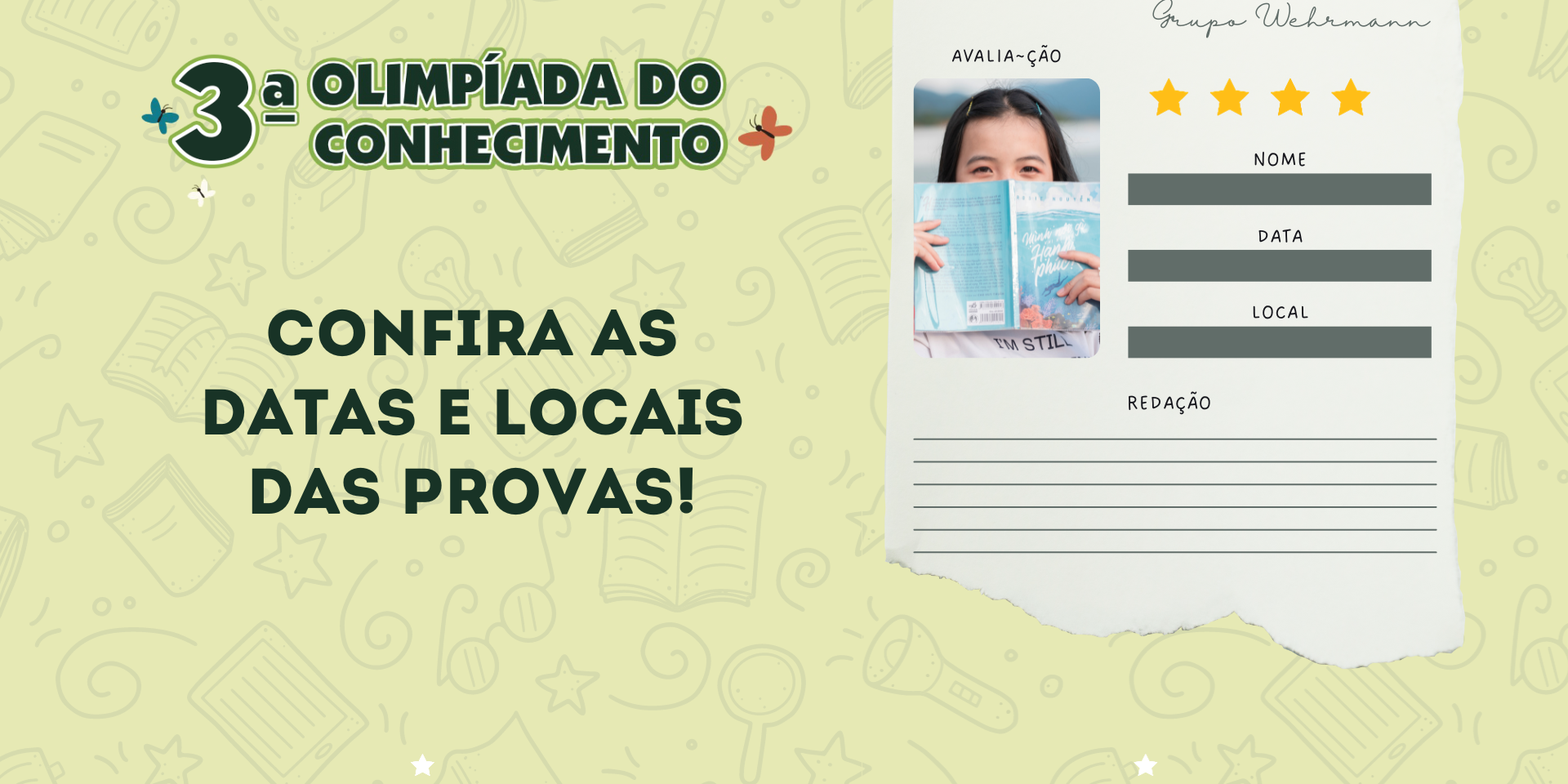 Olimpíada do Conhecimento data das provas